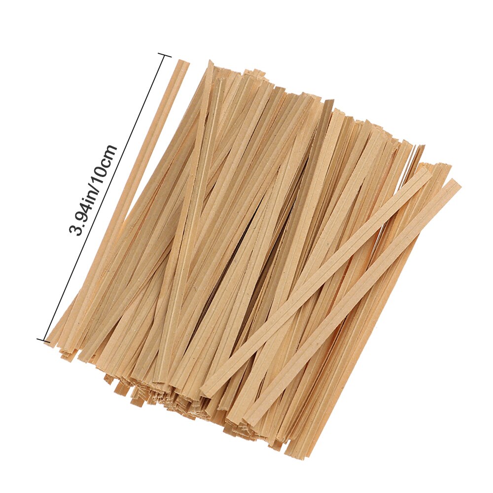 Bolsa para envolver , embalaje de corbata, panadería, de boda, bolsa para galletas y dulces, lazos de giro, especialmente para ti, suministros de herramientas de embalaje DIY, 200 Uds.
