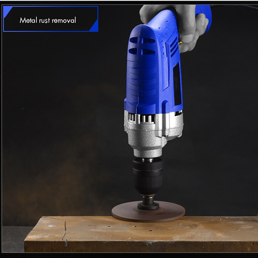 Perceuse électrique portative à ca 220V 50hz 780W avec mandrin autobloquant de 360 degrés, perceuse puissante à gâchette à vitesse Variable, prise à 2 broches