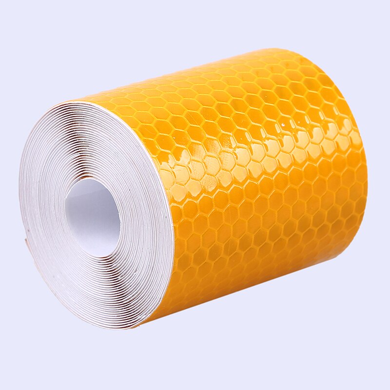 1 Roll Reflective Tape for Car Truck Trailer Reflectors Self Adhesive Warning Sticker Exterior Safety Tape Reflectors 3x0.05m