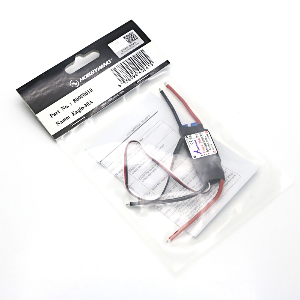 Hobbywing Eagle 20A/30A Brushed ESC W/1A BEC Speed Controller For Brushed Motor For RC Airplane