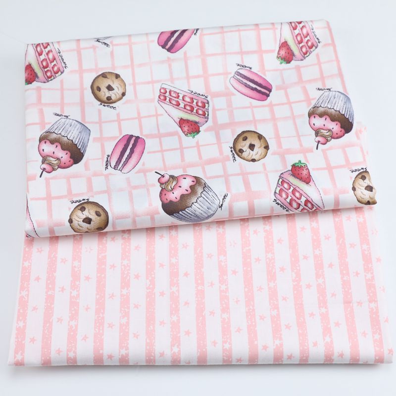 160cm * 50cm biszkopt ciasto bawełniane tkaniny DIY pościel pikowanie odzież sukienka tkanina patchworkowa dzieci handwork dekoracja zasłony tkaniny