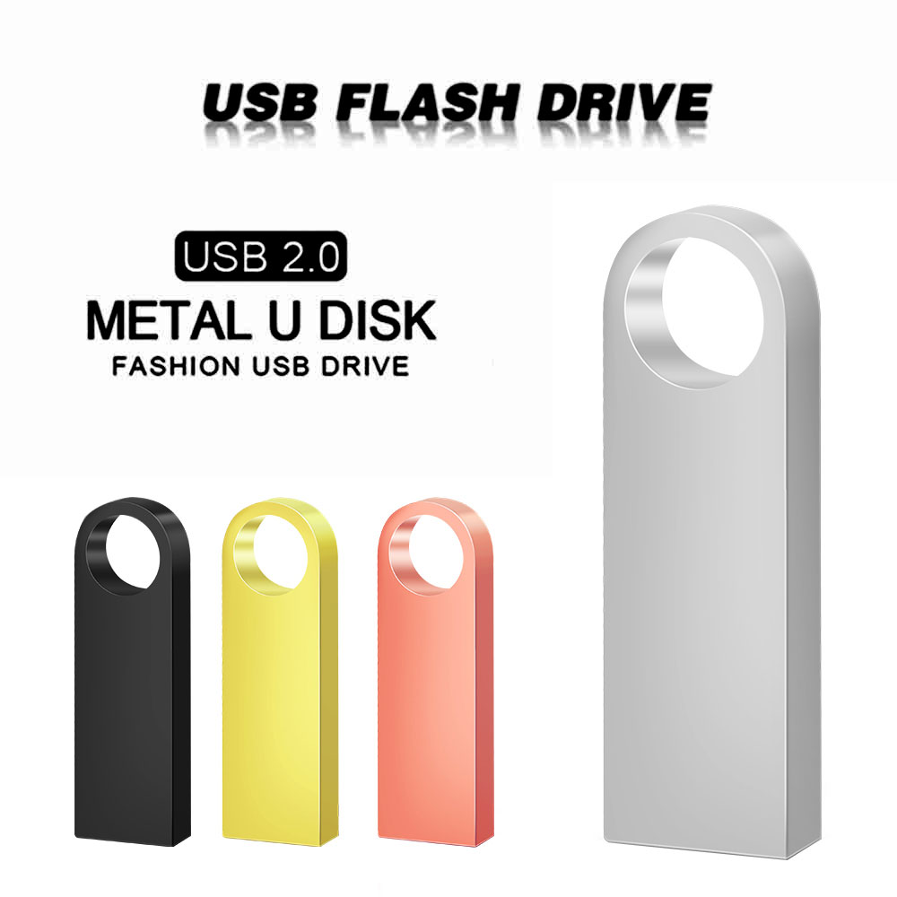 Usb Fash Drive 64GB 32GB 16GB 8GB 4GB pen drive флешка flash drive waterproof silver u disk memoria cel usb stick