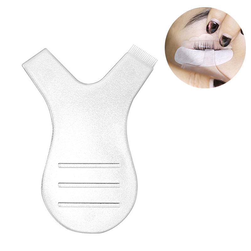 1/10Pcs Mini Y Vorm Siliconen Enten Wimper Borstel 3D Curler Wimpers Lift Lifting Tool Wimper Extension Graft levert