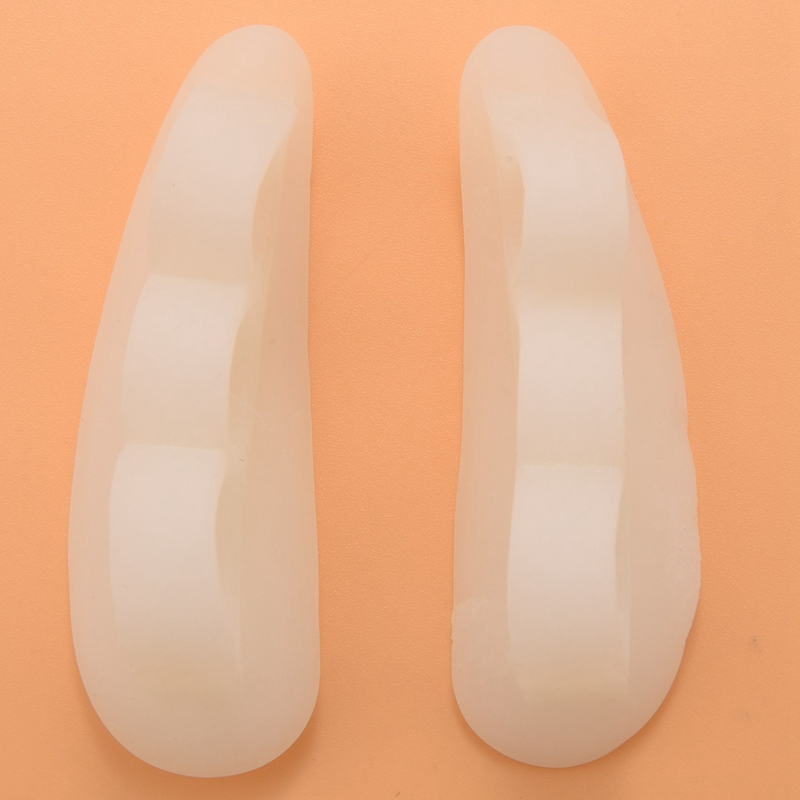 Hammer Toe Straightener And Corrector 4 Pack Soft Gel Crests Splints Reduce Foot Pain, Prevent Overlap Flexible Foot Care Tr