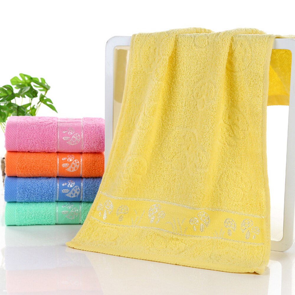 Ankom håndhåndklæde bowknot hurtigtørrende strand badehåndklæde bomuld ansigt klud blød absorberende bad vaskeklud