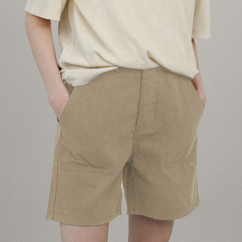2024 100% Katoenen Dames Shorts Effen Hoge Taille Korte Broek Harajuku Kaki Zwart Wit Sweatshorts Koreaanse Mode Kleding
