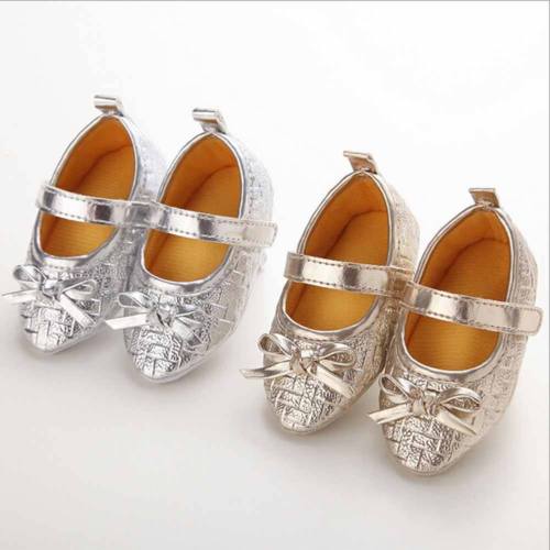 neue Neugeborenen Baby Mädchen Gittergewebe hoch Fersen Weiche Sohle Kleinkind Bowknot Prinzessin Krippe Schuhe Größe 0-12M