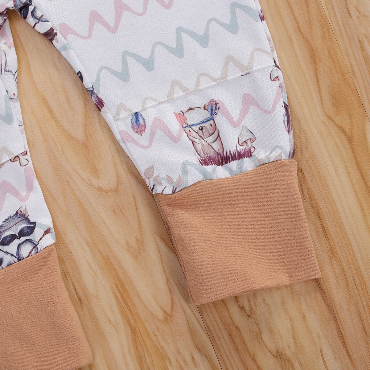 0-4Y Baby Baby Jongens Meisjes Rompertjes Cartoon Herten Print Mouwloze Knop Overalls Broek