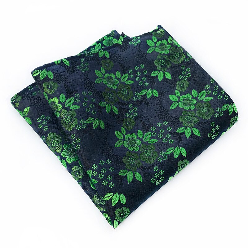 Plum Flower Suit Pocket Handkerchief Chest Silk Napkin Towel Pocket Square