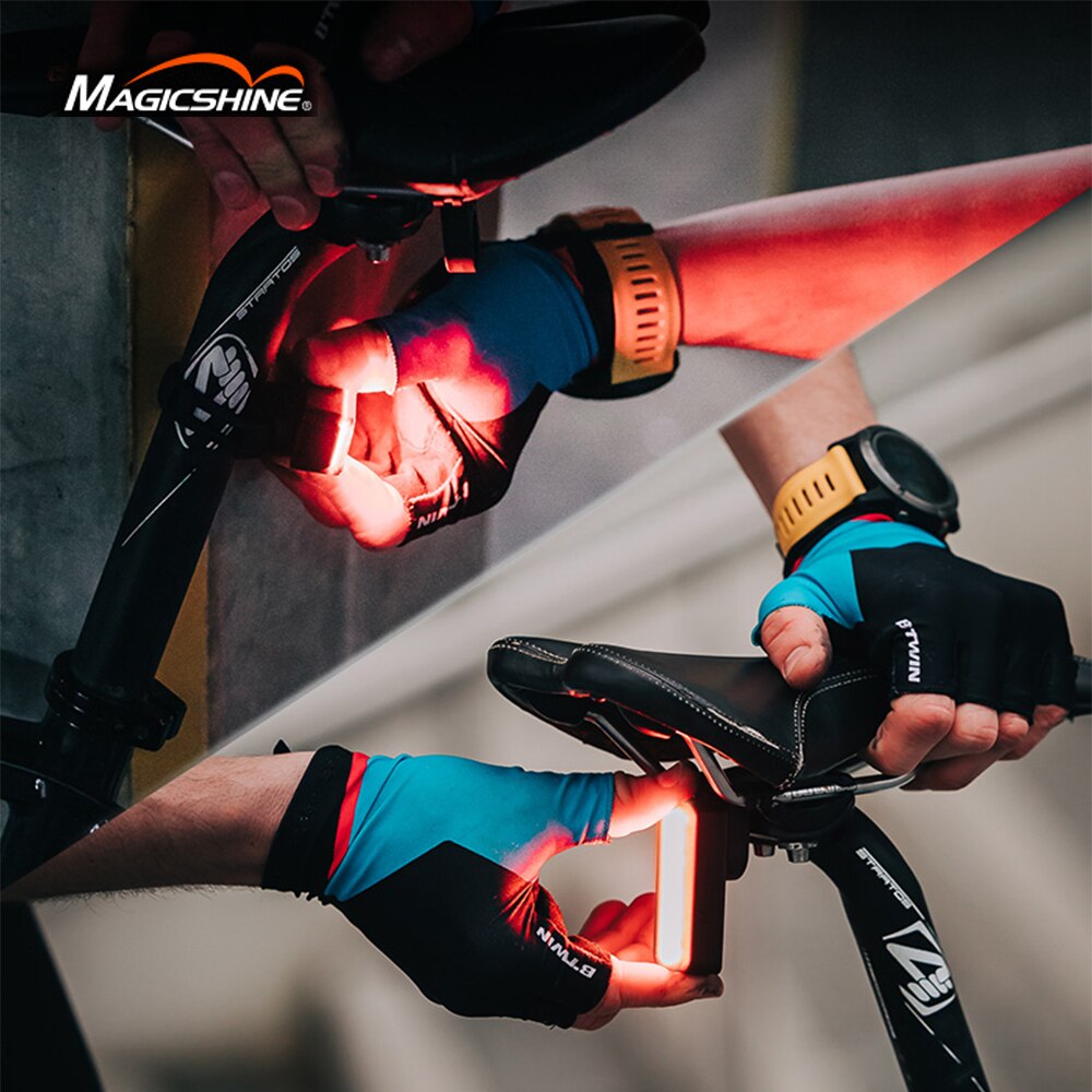 Magicshine Bicycle Smart Auto Brake Sensing Light SEEMEE 30 100 180 IPx6 Waterproof LED Charging Bike Rear Light Cycling Tail