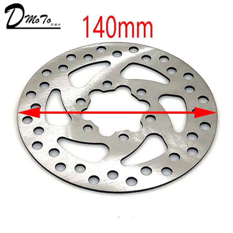 Til zoom skivebremse til el-scooter 10 tommer elektrisk med 140 mm 120mm bremseklodser metal pad bremse rotor cykel dele