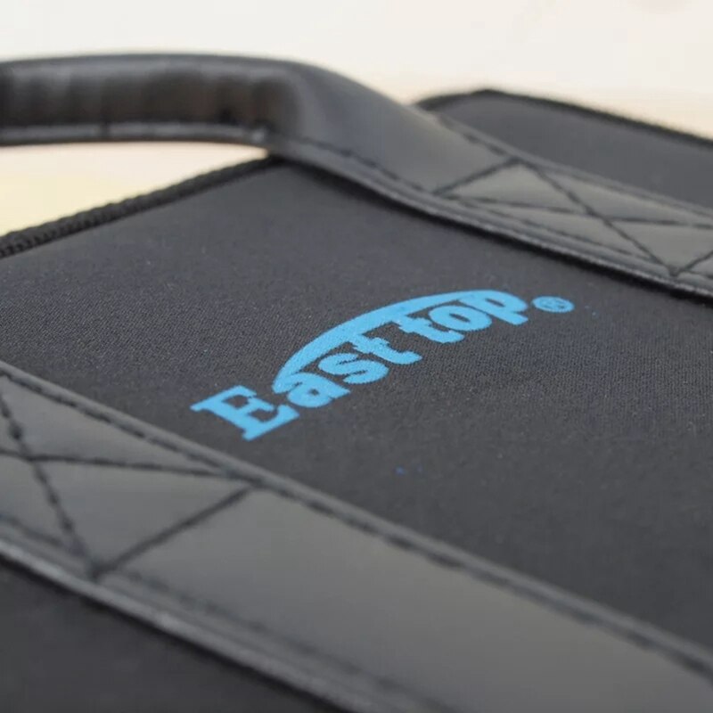 Easttop mundharmonika-tasche, easttop diatonische mundharmonika-tasche für 10 löcher , 7 stück 12 blues harp mundharmonika-tasche