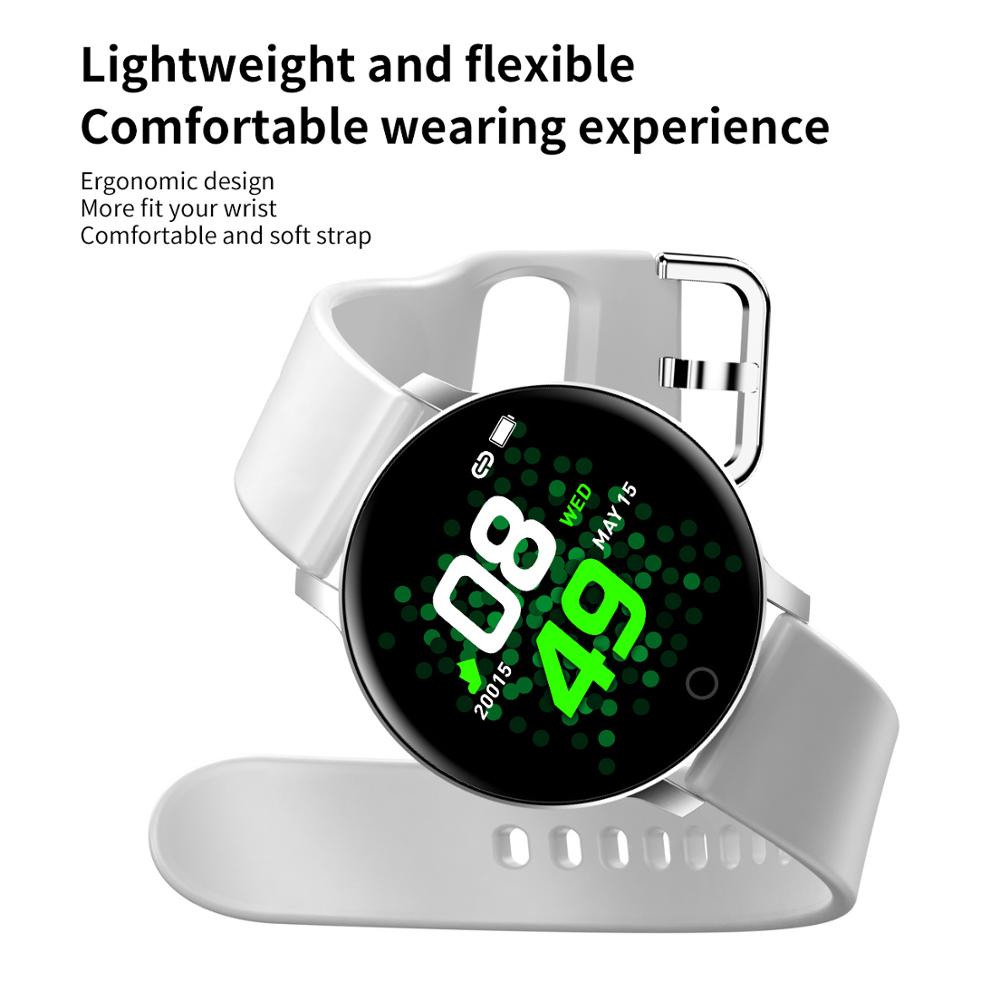 Fitness Smart Horloge Mannen Vrouwen HeartRate Bloeddrukmeter Smartwatch Waterdichte smartband voor Android Ios xiaomi iphone