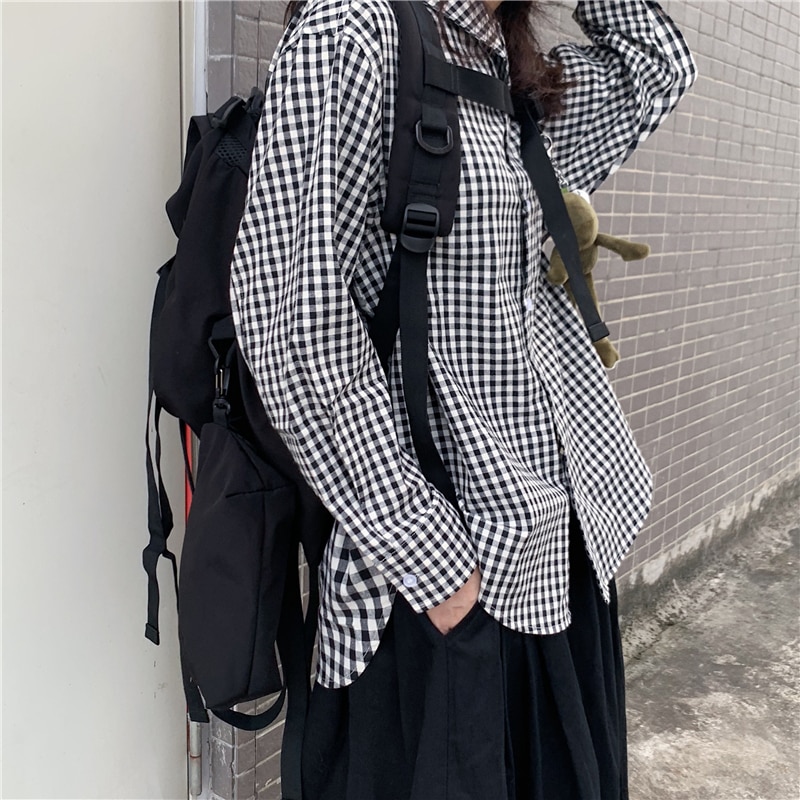 Techwear alternativ svart ryggsäck unisex harajuku pocket buckles tour bag