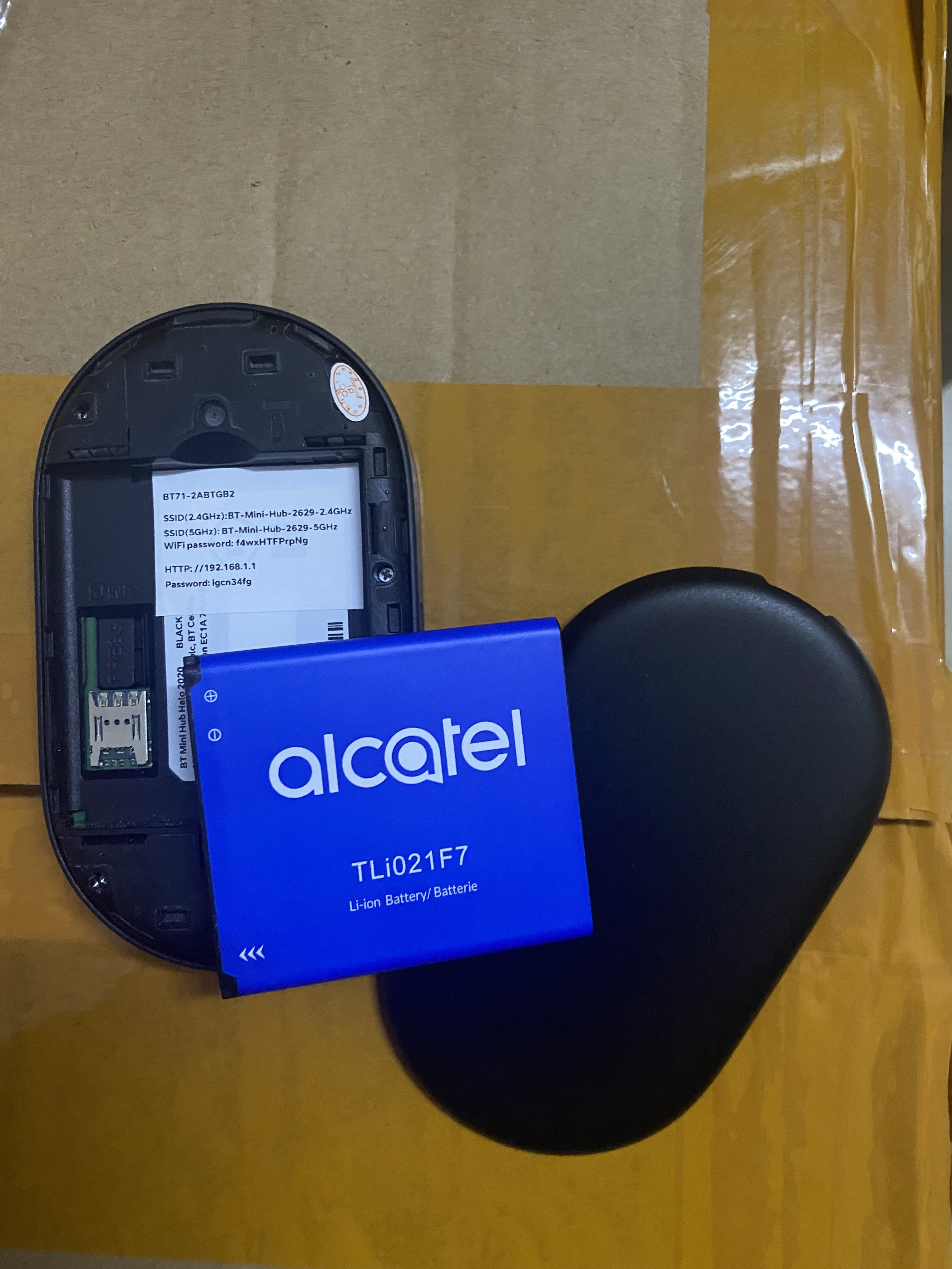 Hotspot WiFi Alcatel BT71 4G LTE 300Mbps