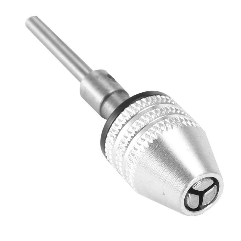 0.3-3.4mm dremel tillbehör elektrisk slipmaskin nyckellösa borrchuckar adapter konverterskaft skaft för dremel spiralborrchuck