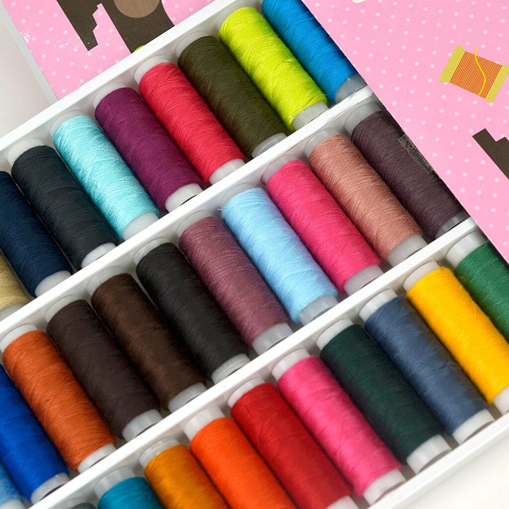 fil a coudre Household Sewing Thread Hand Stitching Sewing Thread Multicolor Polyester Sewing Thread нитки для шить