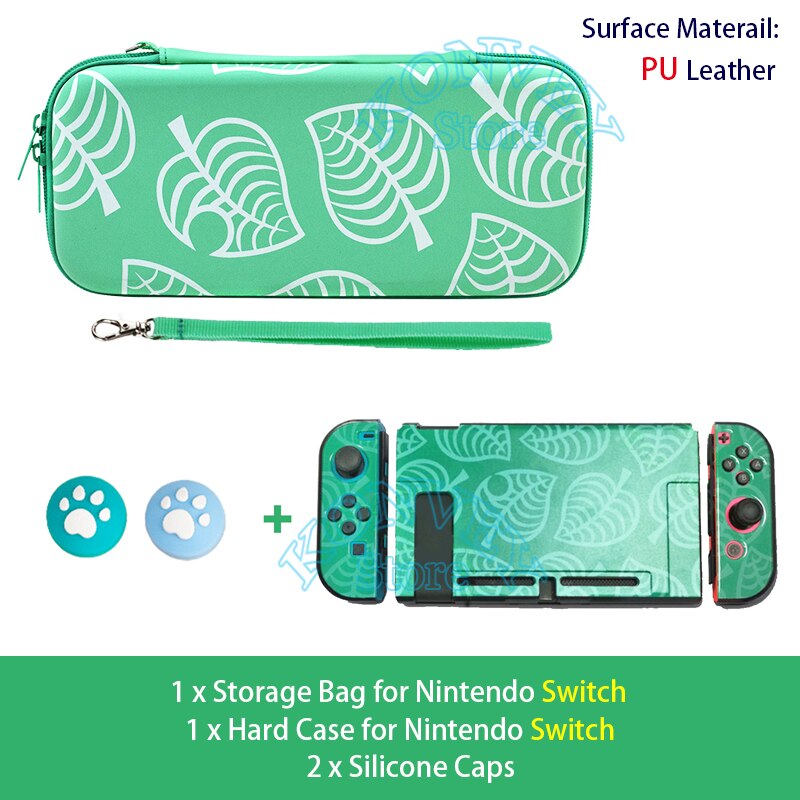 Funda para Nintendo Switch/Lite AnimalCrossing, bolsa de almacenamiento para consola Nintendo Switch/Lite: L Kit