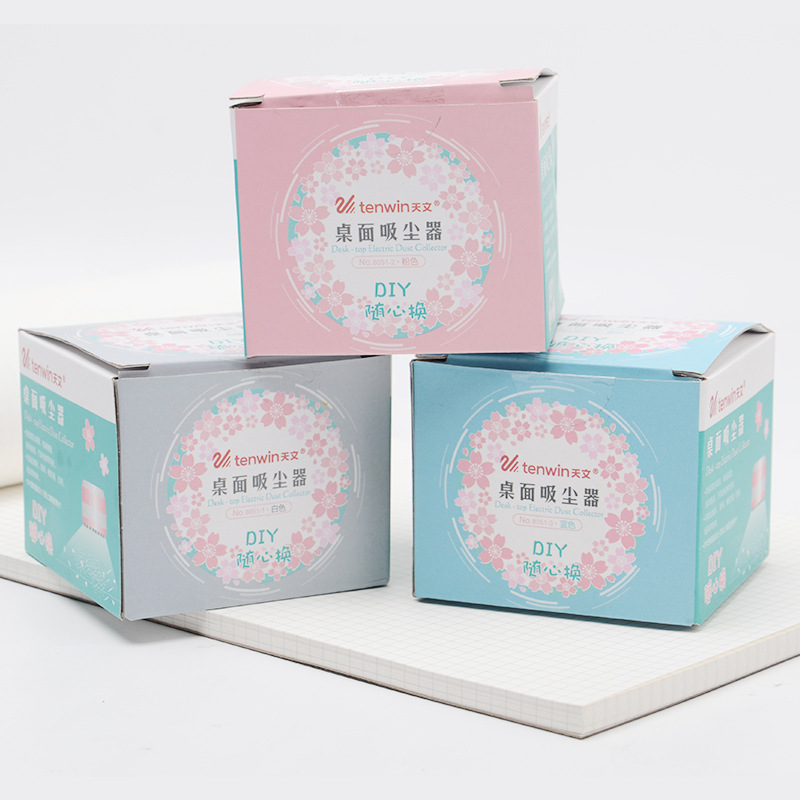 Electric Mini Vacuum Cleaner Cute Desktop Pencil Shavings Cleaner Keyboard Dust Collector For Classroom Office School Supplies