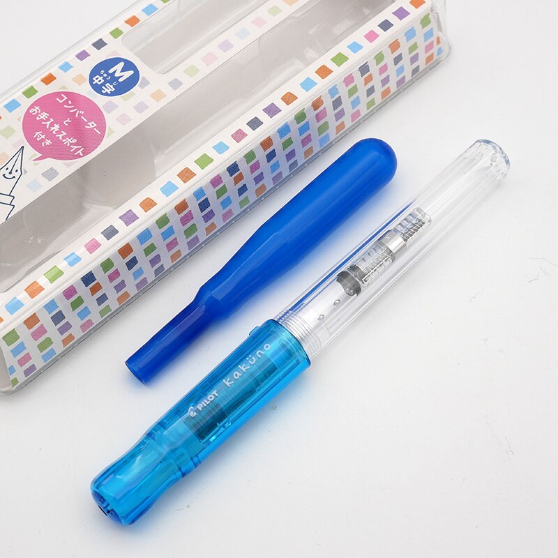 Kawaii Vulpen Originele Pilot Kakuno Inkt Pen Leuke Smiley Gezicht Briefpapier Kantoor Schoolbenodigdheden Beste Pennen Office: Sky blue / EF 0.25mm