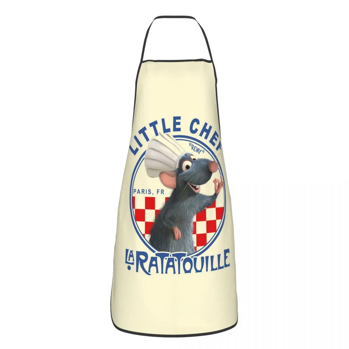 Gran Chef Ratatouille Remy delantal Cocina Chef cocinar hornear babero hombres mujeres cualquier persona puede cocinar Tablier cocina para pintar: Morado