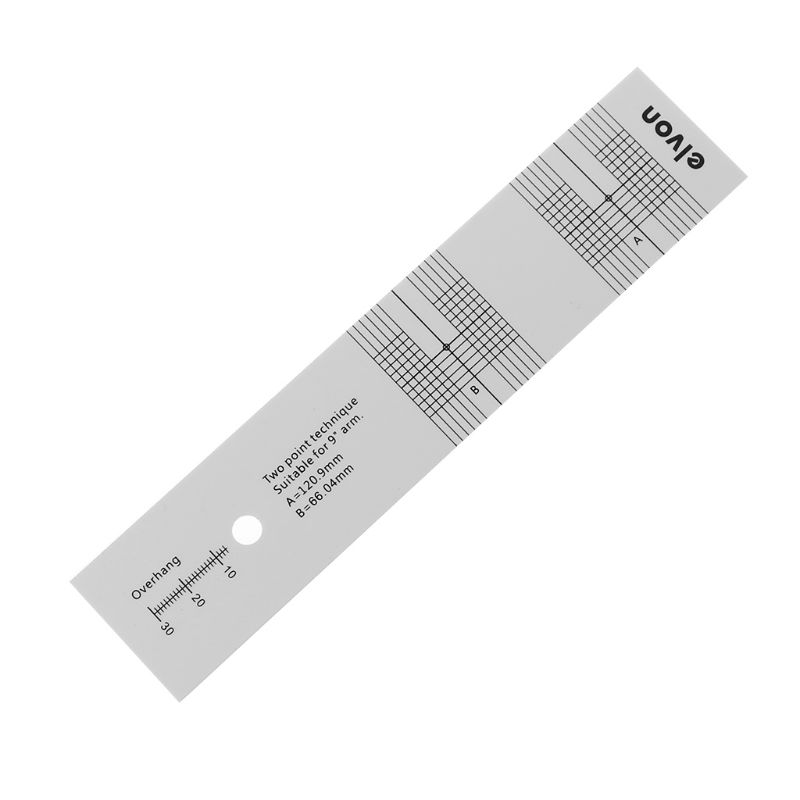 Pickup Pickup Calibration Distance Gauge Protractor Record LP Vinyl Turntable Phonograph Phono Cartridge Stylus Alignment Tool