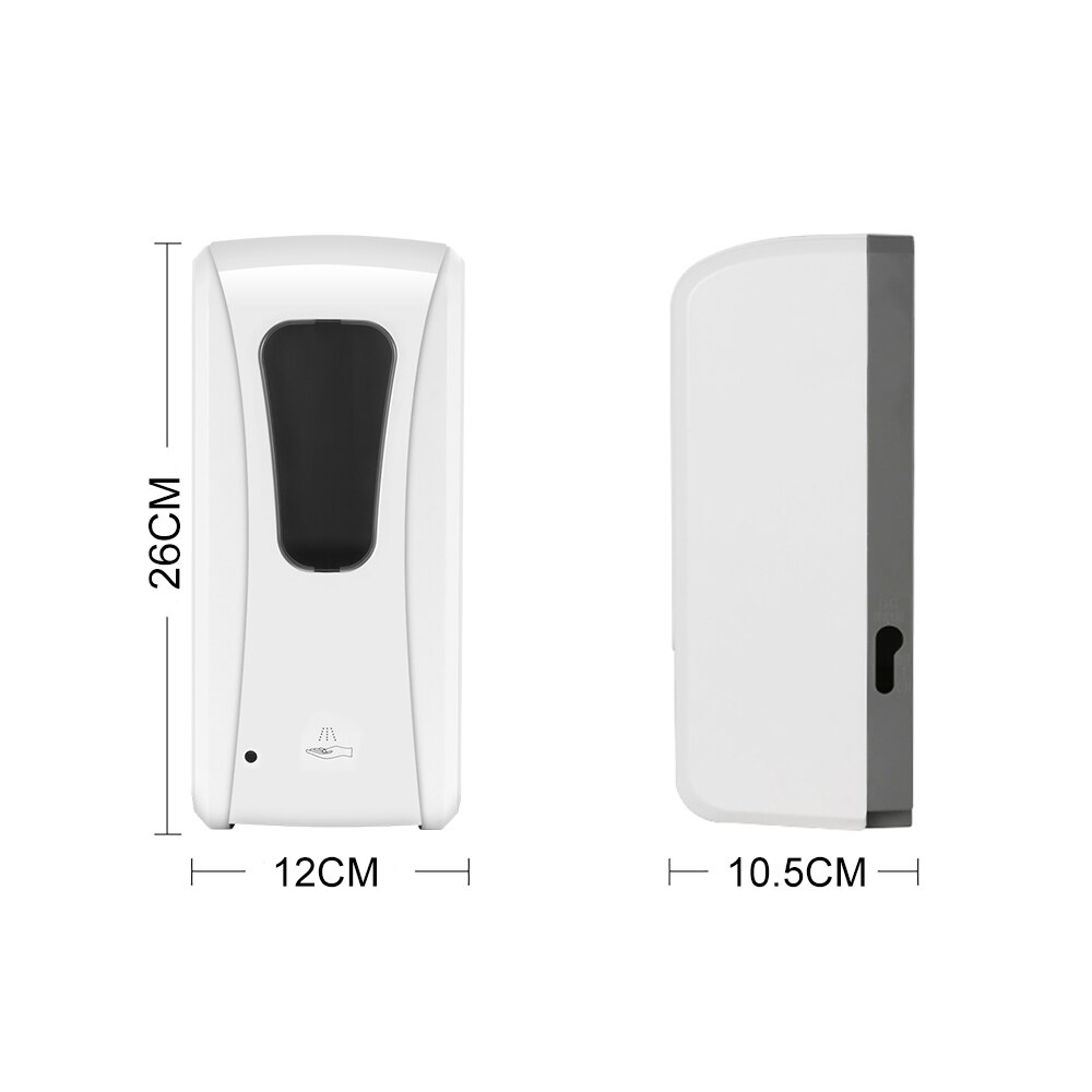 1000ml Soap Dispenser Wall-Mount Automatic IR Sensor Touch-Free Disinfection Sprayer Lotion Pump Touchless Liquid Home