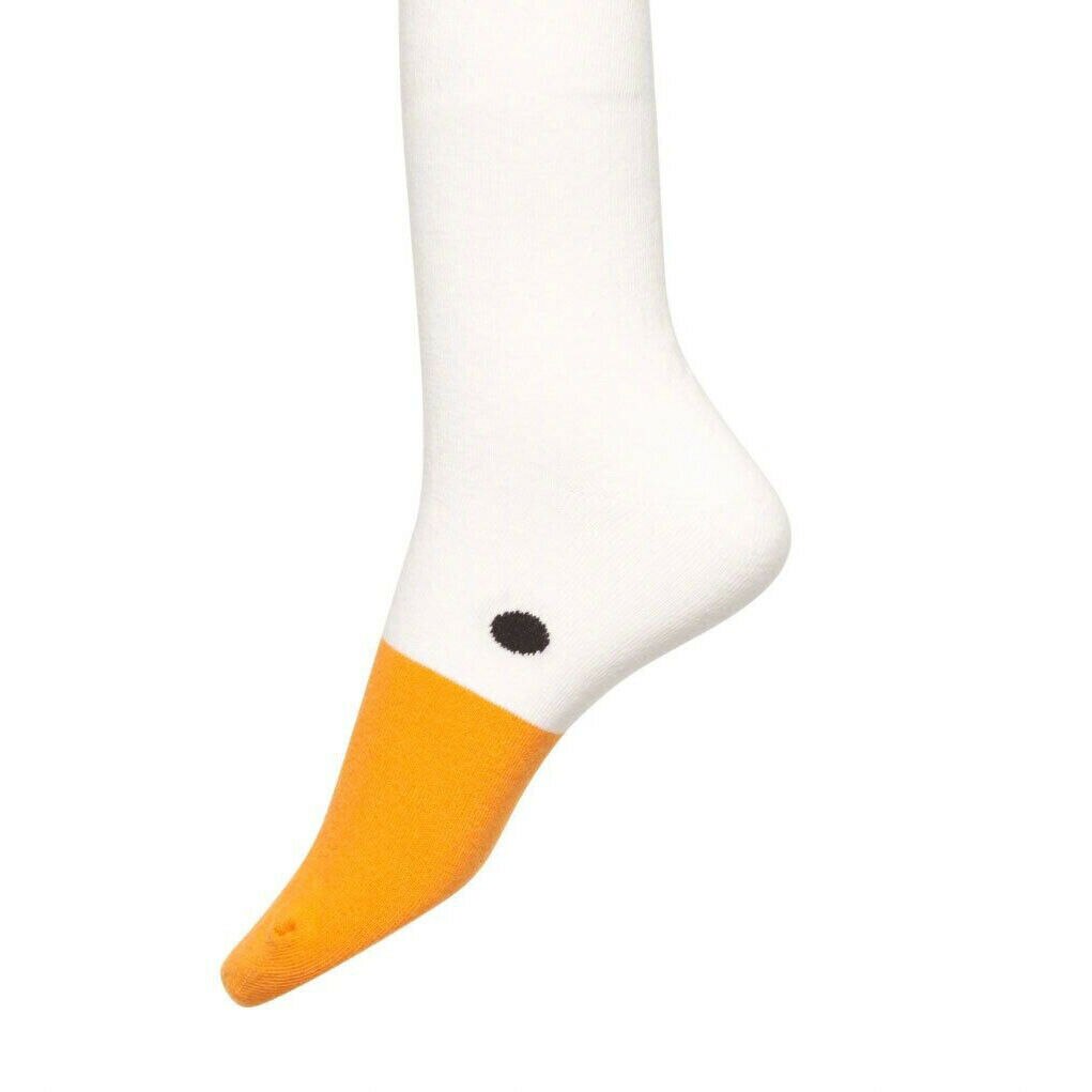 1 paar Verrückte Gans Kopf Sport Baumwolle Socken Glücklich Lustige Ebene lässig Socke Kreative Weihnachten