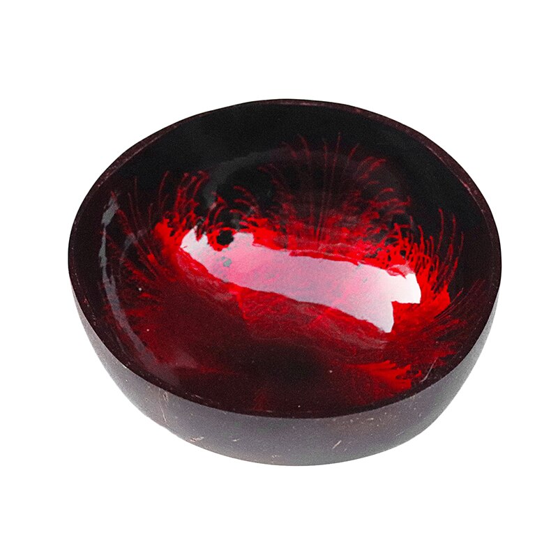 Bol en coquille de noix de coco, tendance, Vintage, , salade de fruits, nouilles, riz, Art décoratif, vaisselle de table, cuisine, Restaurant: Red