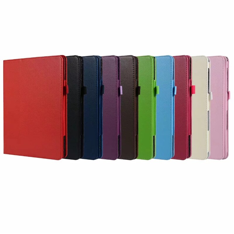 Tablet Case For Huawei MediaPad M5 Lite 10 PU Leather Folding Stand Cover For Huawei M5 Lite 10 BAH2-W19/L09/W09 Case + Pen