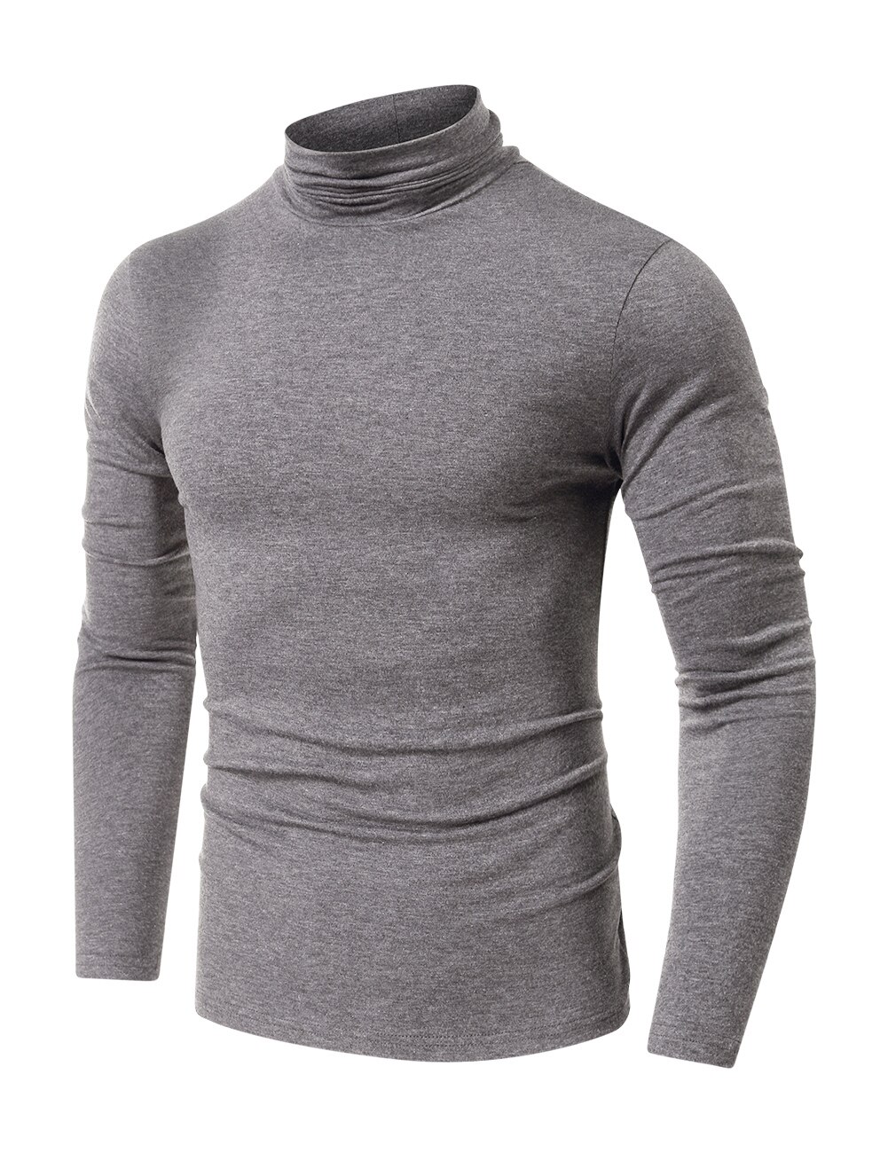 Chemises de Golf à manches longues pour hommes, nouvelle décontractée, col à revers, T-Shirt de Sport athlétique, automne hiver: M / GRAY