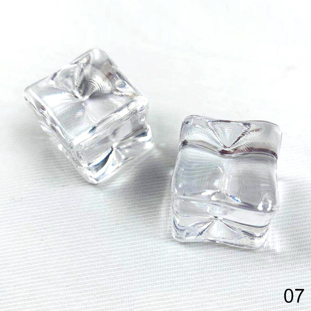 2pcs Photography Props Simulation Fruit Slices &amp; Artificial Ice Cubes for Studio Photo Desktop Shooting Decoration Accessories: 07