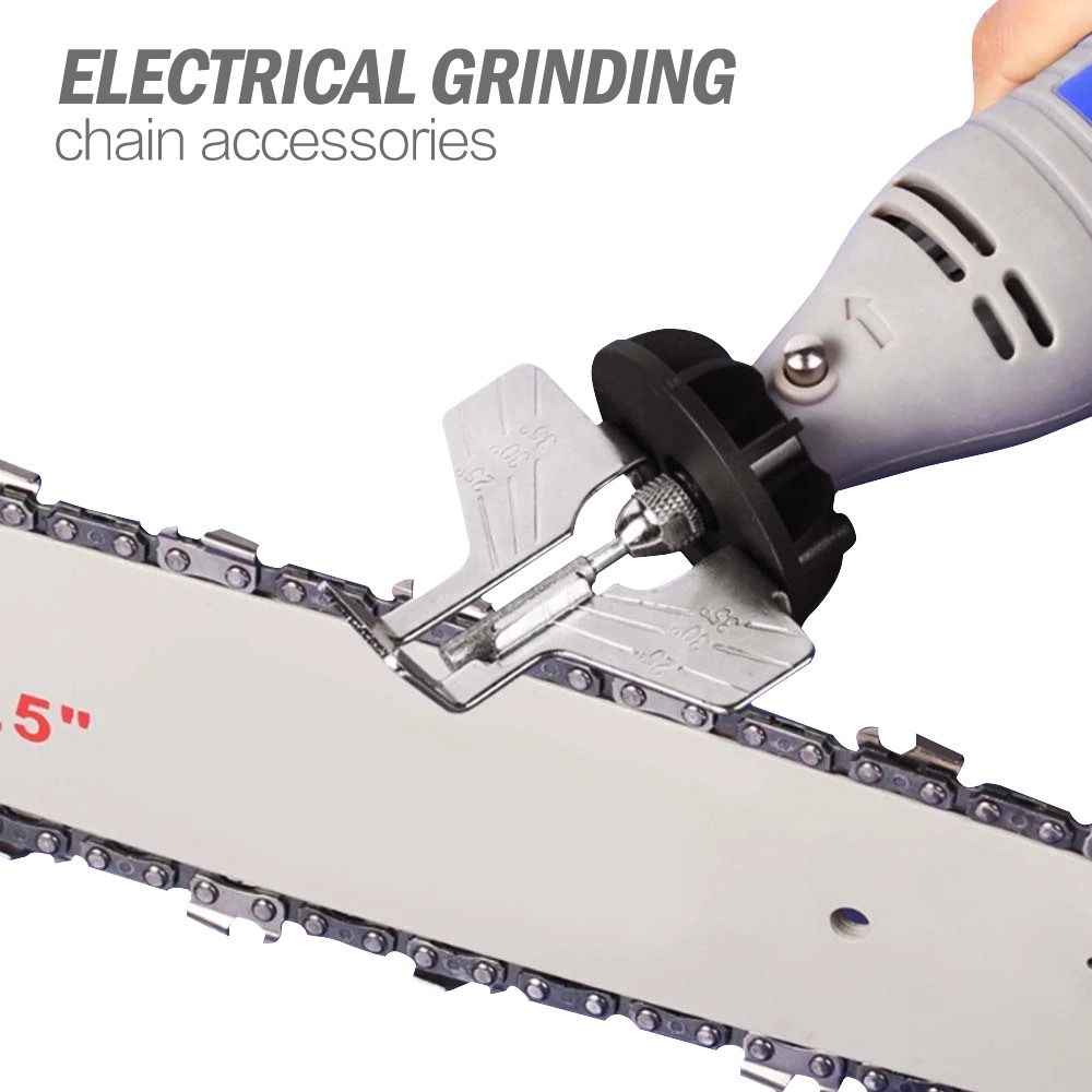 Kettingzaag Slijpen Boor Slijper Slijpmachine Elektrische Slijpmachine Poetsmiddelen Saw Chains Tool Kit Boor Rotary Accessoires Set