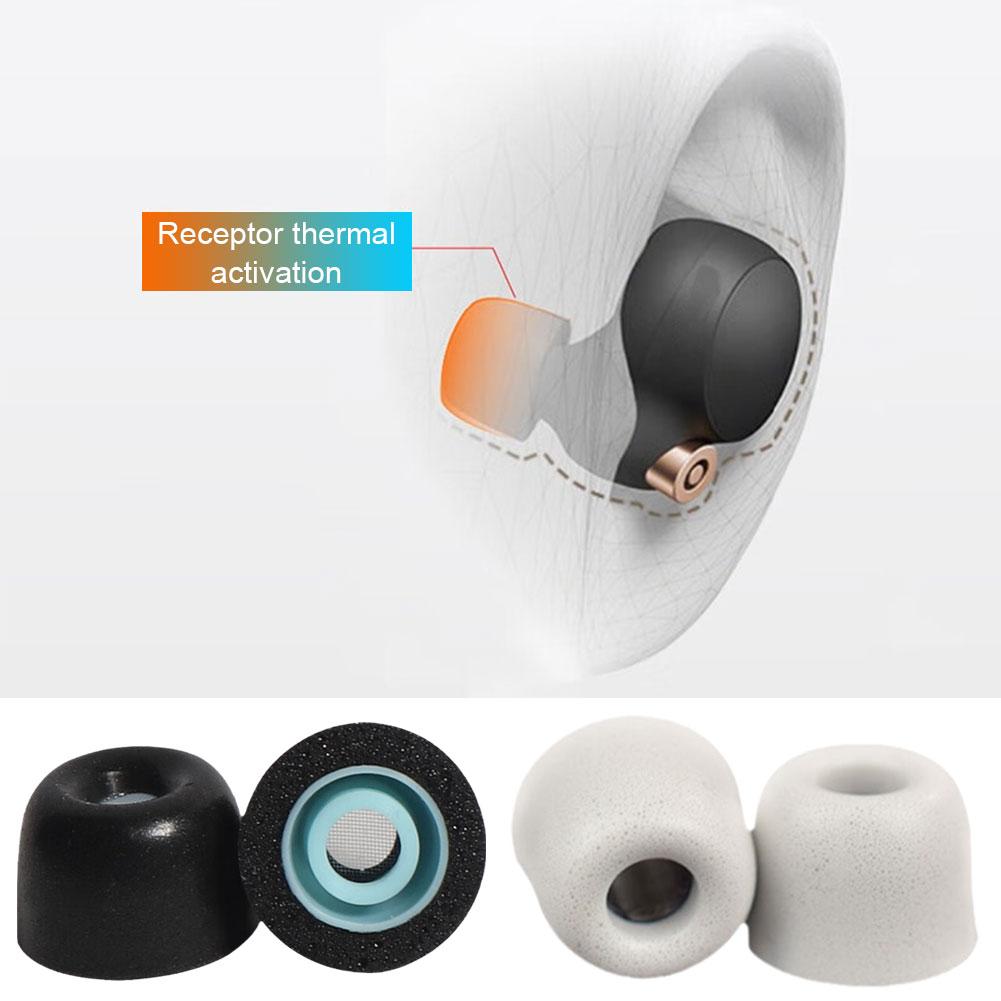 Tapones para los oídos de espuma viscoelástica de poliuretano, accesorios para auriculares antialérgicos para WF1000XM5, novedad de 2024