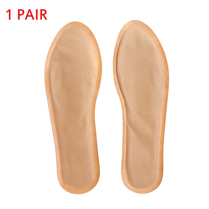 Plantillas de zapatos con Calefacción Automática, calentador de plantilla para pies, pasta cálida, 1 par