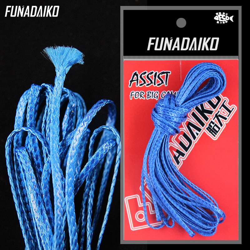 Corde D'assistance Pêche En Fibres Aramid - Résistance 100-140.6 Kg - Haute Résistance à La Coupe, Couleur Rouge