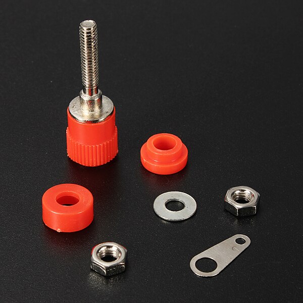 4pcs / 2 pairs Speaker Amplifier Terminal Binding Post Banana Plug Socket Female Connector