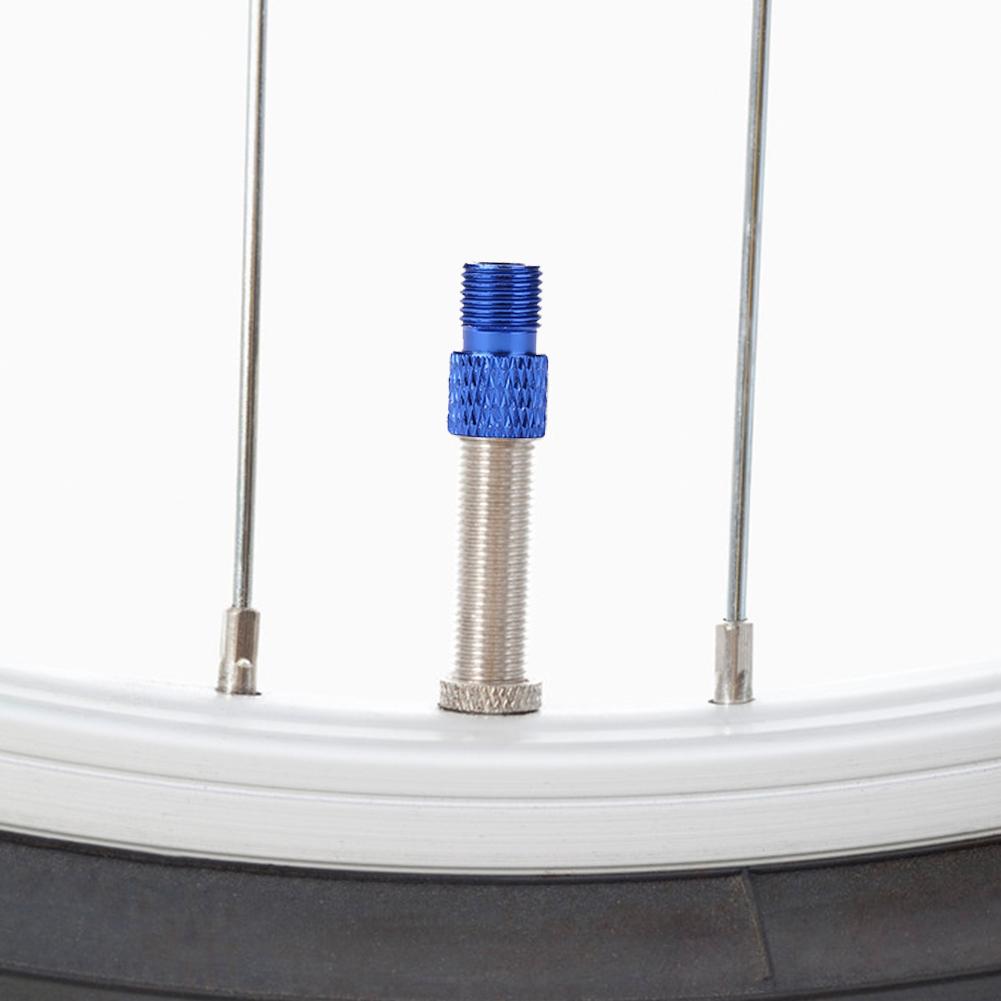 Schrader ventil adapter slitstark mtb cykel ventil omvandlare fast växel cykel presta till schrader ventil adapter