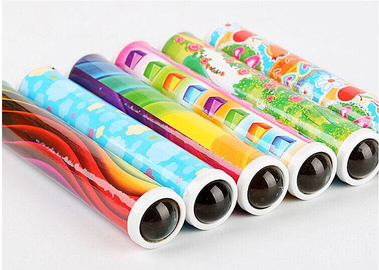 3 Kinds Rotating Kaleidoscopes Magic toy Colorful World Preschool Toys Educational Science toys Best for kids GYH