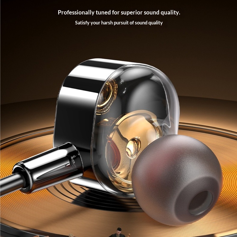 High Appearance Value Neck-hung Bluetooth Headphones Version Noise Cancellation HIFI Sound Ultra-Long Battery L