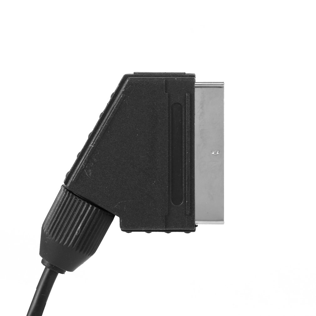 1.8M/6FT Eu Versie V-Pin Scart Kabel Rgb Av Kabels Pal Voor Sega Genesis 2 Mega drive Md 2