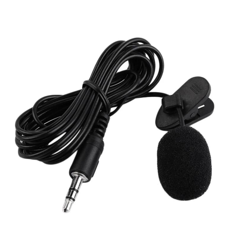 Mini Professionals Auto Audio Microfoon 3.5Mm Jack Plug Mic Mini Wired Externe Microfoon Voor Pc Auto Dvd Radio