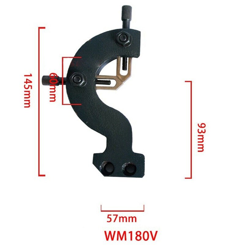 1PC CNC Lathe Machine Tool Part WM180 210v Lathe Heel Tool Holder Lathe Accessories