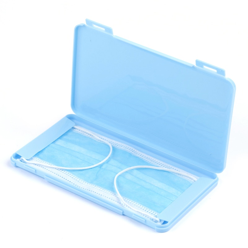 Portable Mask Holder Organizer Mask Storage Box PP Face Masks Container Dustproof Mask Case Save Mask Case Box