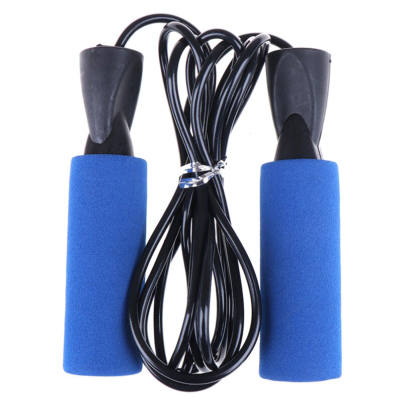 Velocidade pular pular corda esporte ajustável perder peso exercício equipamentos de fitness: Azul