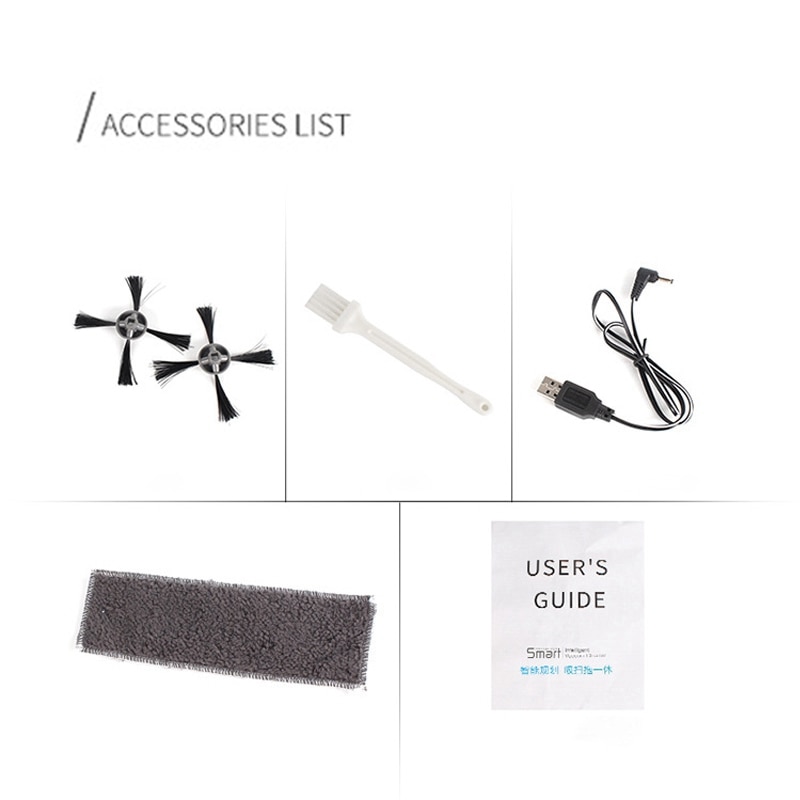 2500Pa Multifunctional Smart Vacuum Cleaner Robot Wet Mop Automatic 3-In-1Recharge Dry Wet ing Vacuum Cleaner Red