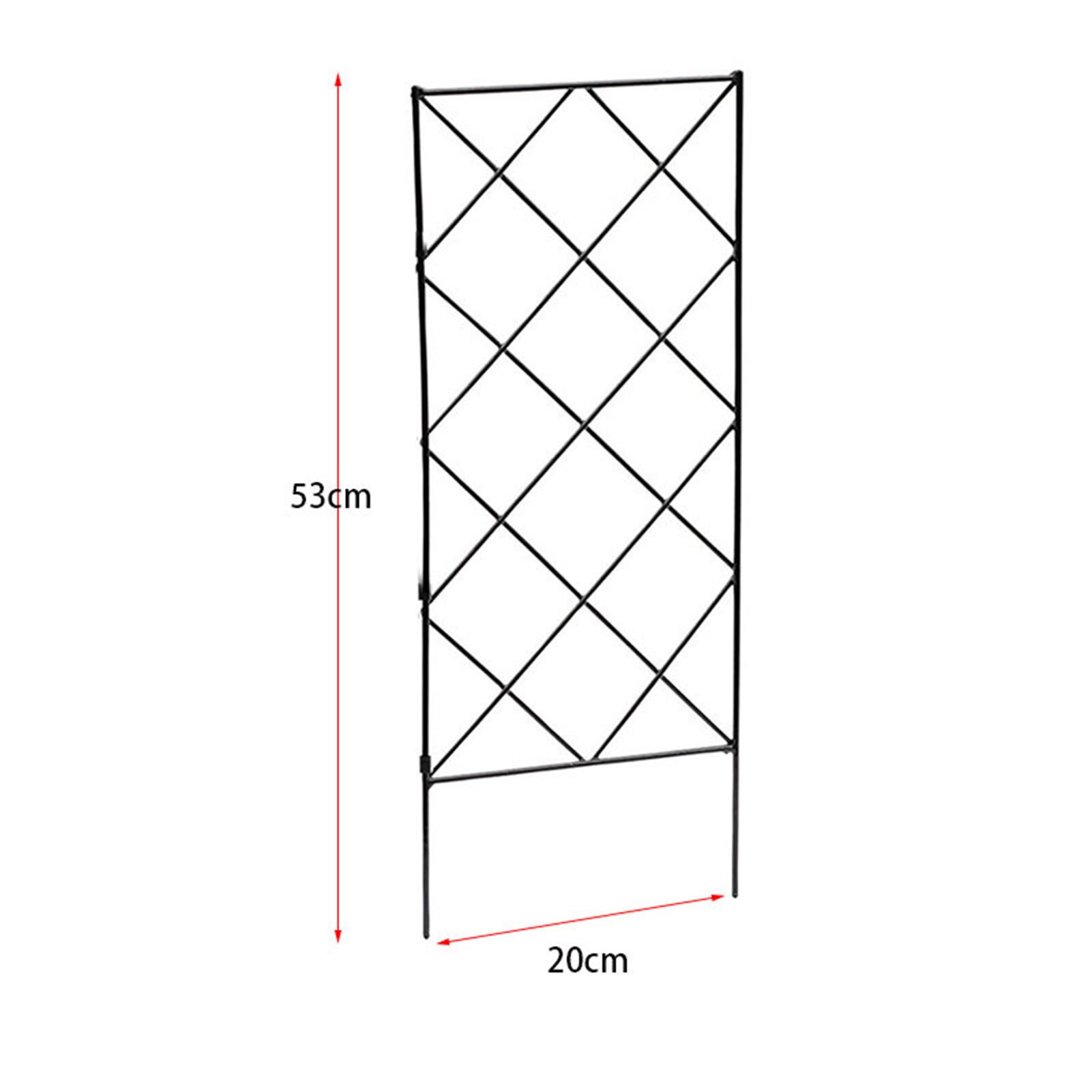 Gardening plant climbing frame foldable connectable Multifunctional plant pillar gardening frame 3PC Plant Support Frame