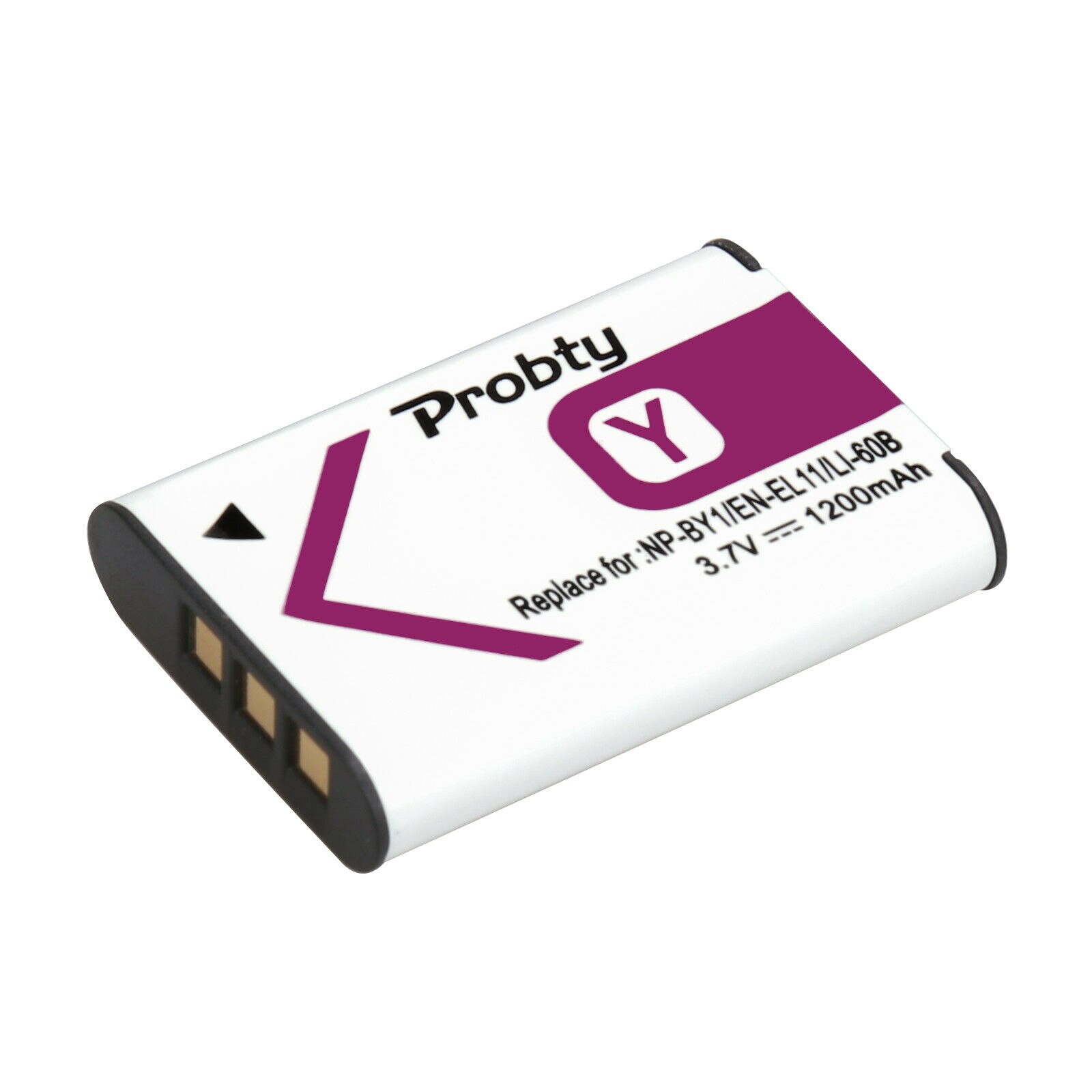 Probty 2 kpl np -by1 np by1 akkua + lcd-laturi sony hdr -az1 az1vr az1vb az1vw kameralle