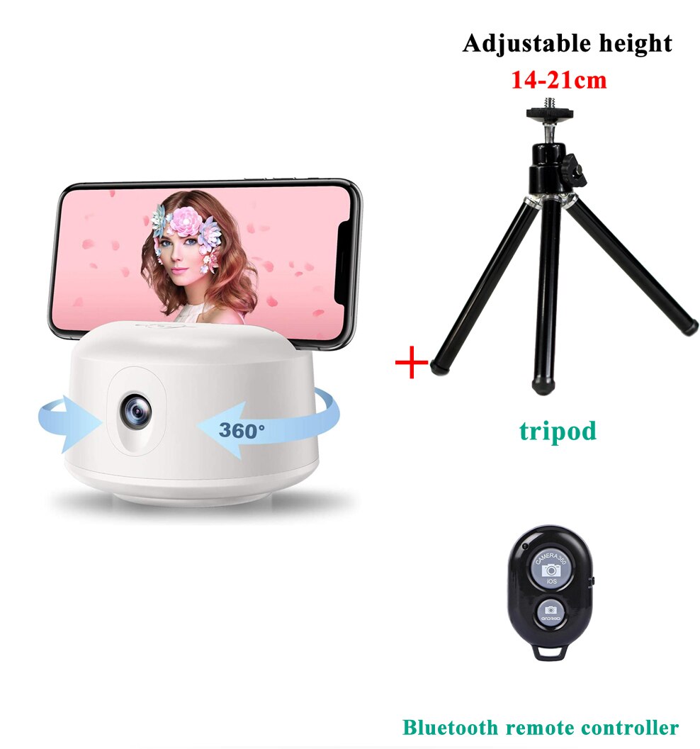 Selfie Auto Tracking Smart Schießen Halter 360-grad Rotation Telefon stehen Auto Gesicht Selfie Stick für Telefon Tablet Kamera stativ: J