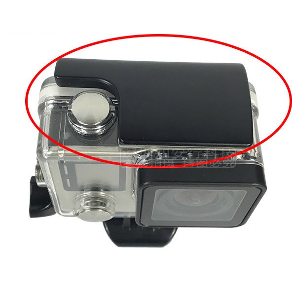 Voor Gopro Acessorios Plastic Lock Gesp Clip voor Go pro Hero 3 + 4 Waterdicht en Beschermende Behuizing Case Cover accessoires